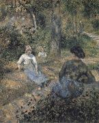 Camille Pissarro Peasants resting china oil painting reproduction